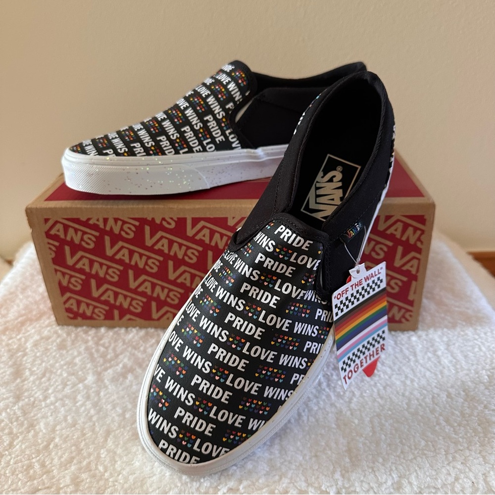 Vans Multicolor Pride Slip-On Sneakers